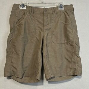The North Face Women's Brown Hiking Shorts Size 8 Regular Outdoor‎ Lightweight